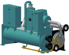 日立螺杆式水冷冷水机组-环保冷媒冷水机组
