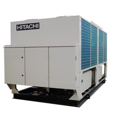 日立风冷式热泵机组RHU60AHZ1系列安装